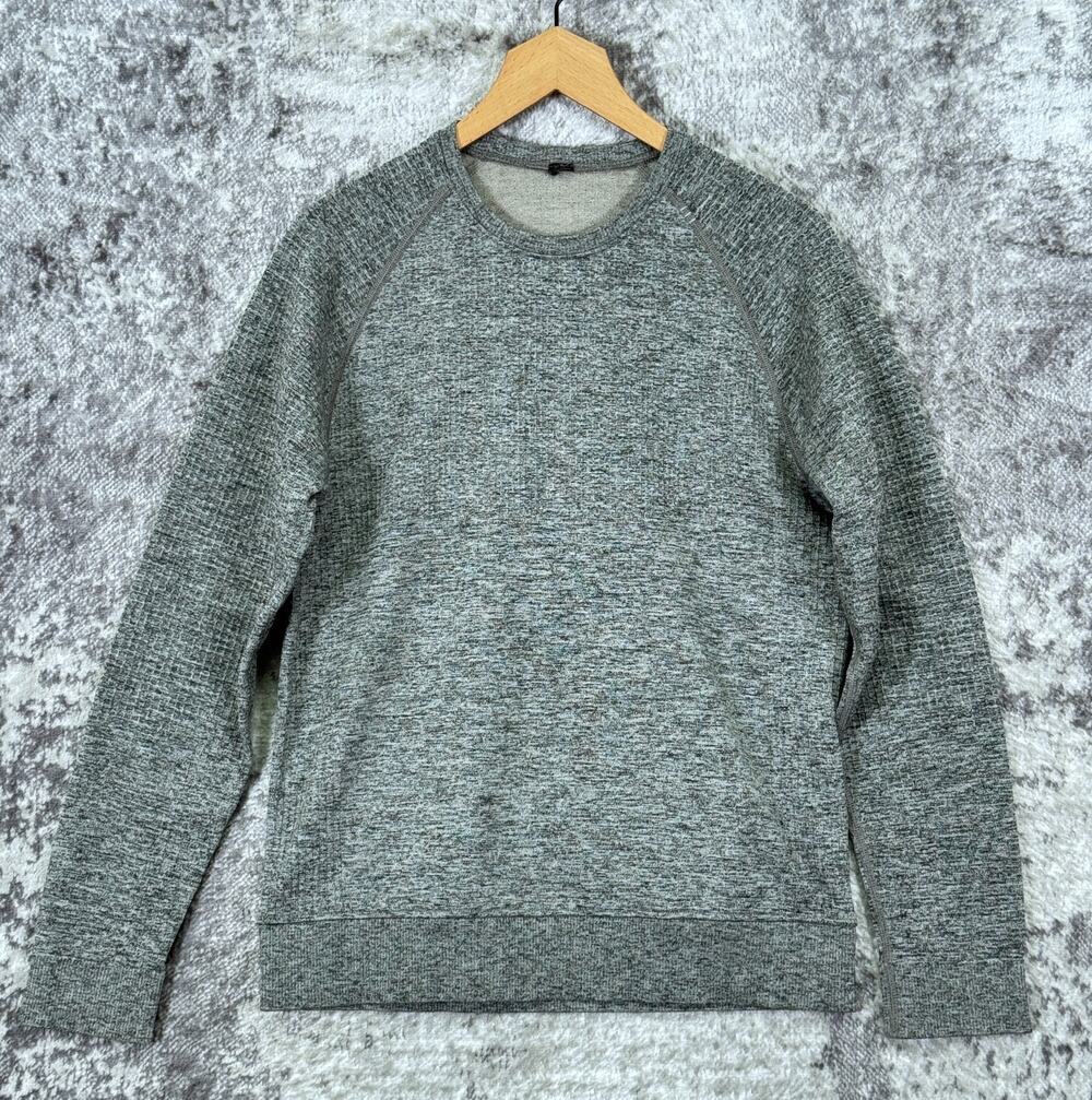 Lululemon Engineered Warmth Pullover Sweatshirt Sweater Small Mens Gray